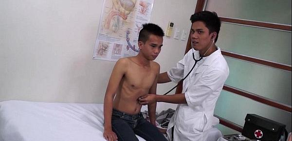  Asian Twink Medical Fetish Ass Play
